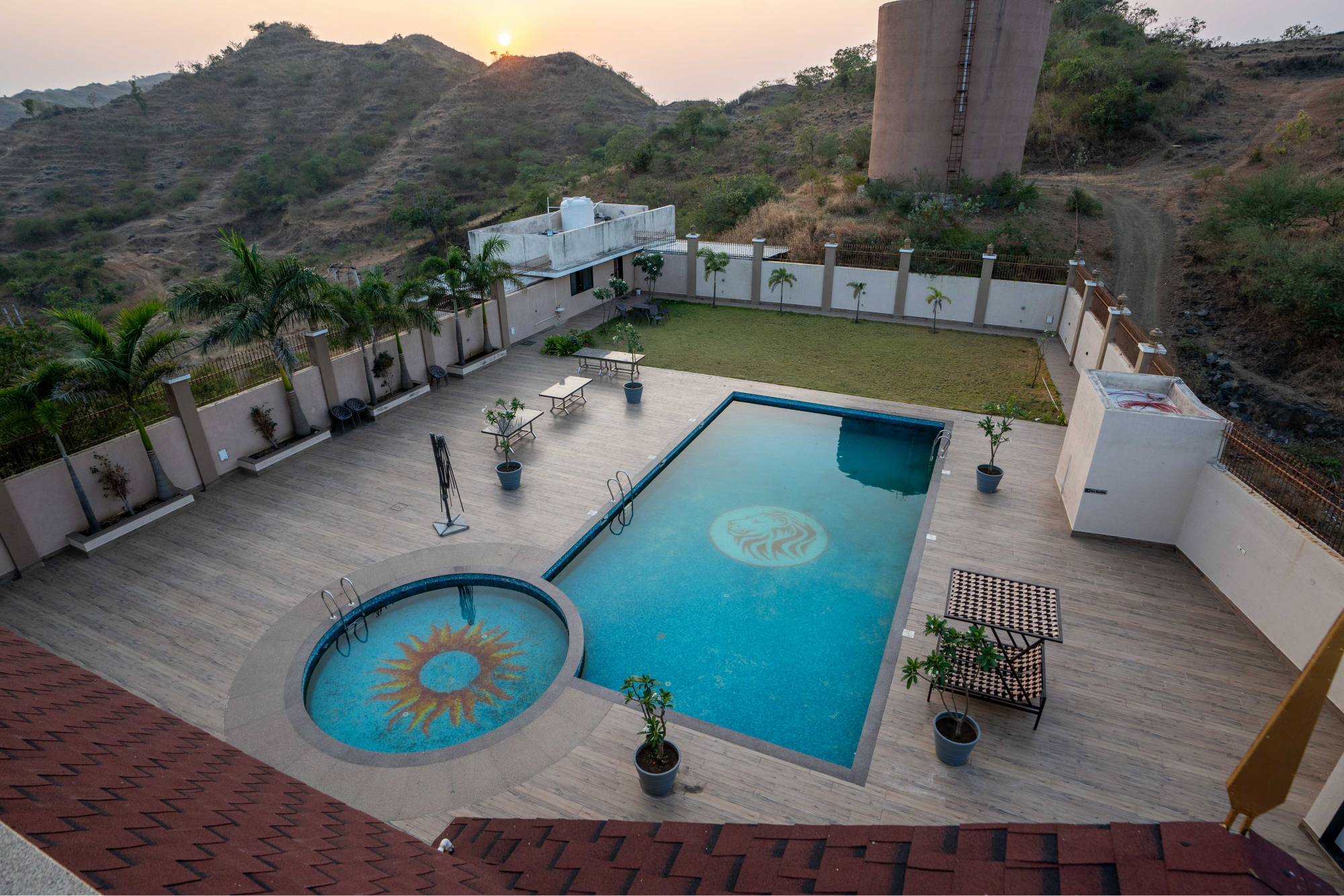 Swimming Pool Resort in Sasan Gir